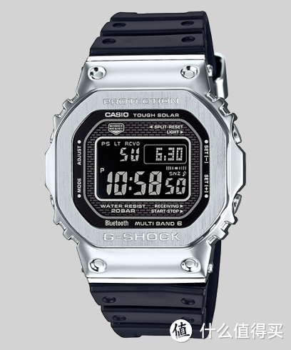 （卡西欧CASIO G-SHOCK GMW-B5000定妆照）